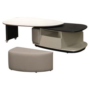 ☆DE德一家具☆列維旋轉大茶几 JX25-128-3