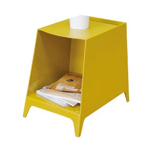 ☆DE德一家具☆列日薑黃色小邊几 JX25-146-7