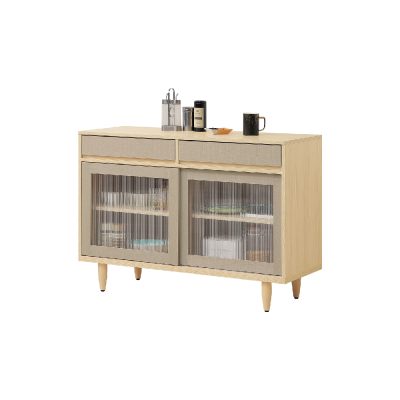 ☆DE德一家具☆原麥白橡4尺餐櫃下座 JX25-161-3