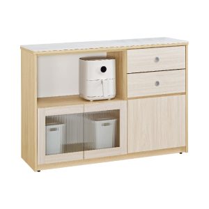 ☆DE德一家具☆亞伯勒4尺岩板餐櫃下座 JX25-163-4