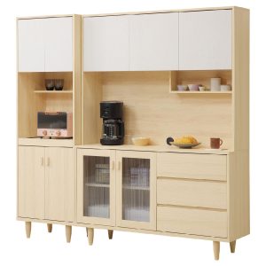 ☆DE德一家具☆朵兒白橡餐櫃／電器櫃 JX25-164-1~3