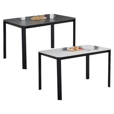 ☆DE德一家具☆洛可切角岩板餐桌 JX25-179-1／4