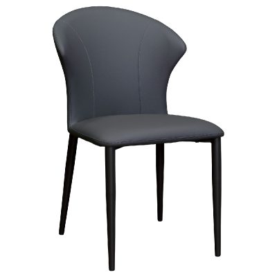 ☆DE德一家具☆洛可灰色餐椅 JX25-179-3