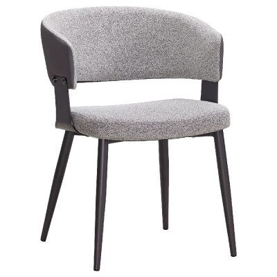 ☆DE德一家具☆雷班灰布餐椅 JX25-180-7