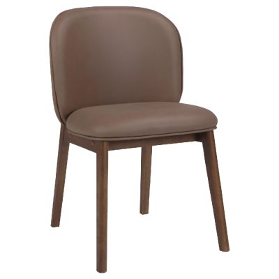 ☆DE德一家具☆巴伯胡桃色餐椅 JX25-192-3