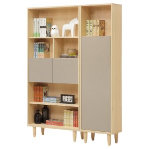 ☆DE德一家具☆原麥白橡書櫃 JX25-214-2~3