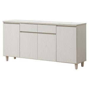 ☆DE德一家具☆白熊5.3尺碗盤餐櫃+岩板 CX25-409-3