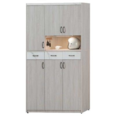 ☆DE德一家具☆夏雪4x7尺三抽隔間鞋櫃 CX25-505-1