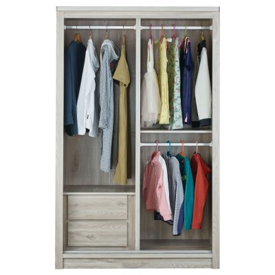 ☆DE德一家具☆樂居4x7尺衣櫃 JX25-81-2