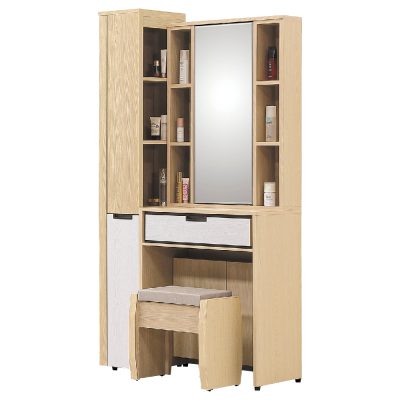 ☆DE德一家具☆雷克斯鏡台／立鏡櫃 HT25-501-7~8
