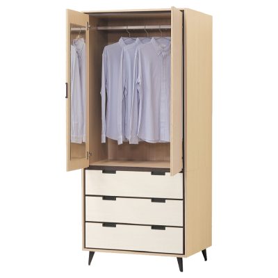 ☆DE德一家具☆雷克斯3x7尺衣櫃 HT25-506-3