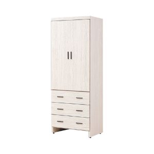 ☆DE德一家具☆晴山3x7尺三抽衣櫥 HT25-508-2