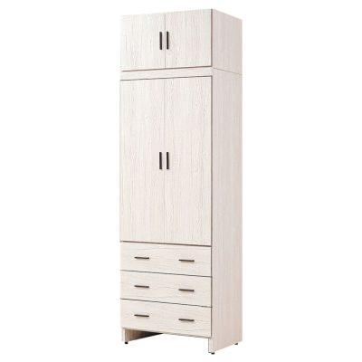 ☆DE德一家具☆晴山3x7尺三抽衣櫥+被櫃 HT25-508-2+5