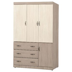 ☆DE德一家具☆艾力開門／雙吊衣櫥 HT25-551-8／626-1~2