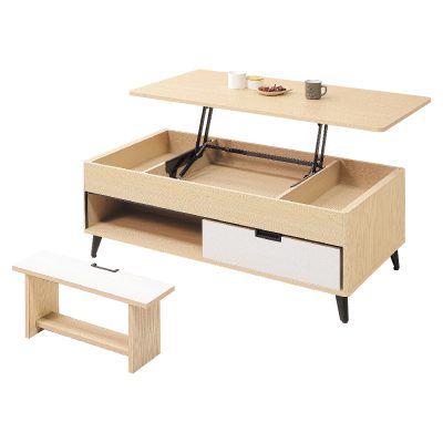 ☆DE德一家具☆雷克斯升降大茶几 HT25-677-3