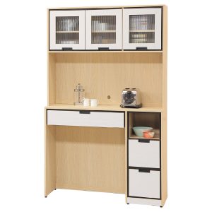 ☆DE德一家具☆雷克斯4尺功能餐櫃全組 HT25-771-4