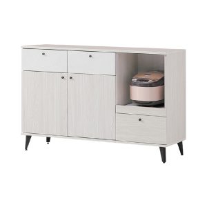 ☆DE德一家具☆維納斯白雲木4尺餐櫃下座 HT25-776-5