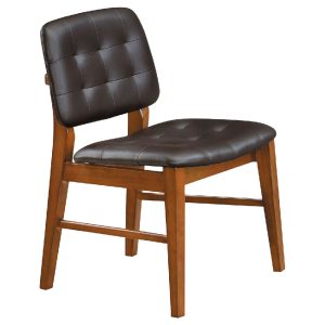☆DE德一家具☆布朗尼柚木色餐椅 HT25-803-2