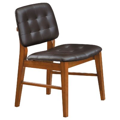 ☆DE德一家具☆布朗尼柚木色餐椅 HT25-803-2