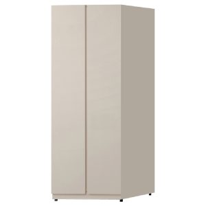 ☆DE德一家具☆奶油風2.6尺雙吊衣櫃 YX26-803-261