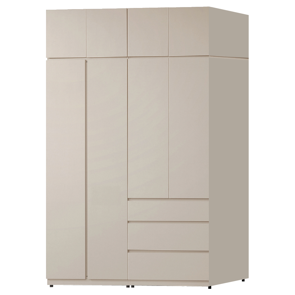 ☆DE德一家具☆奶油風2.6尺衣櫃/被櫃 YX26-803-261~268