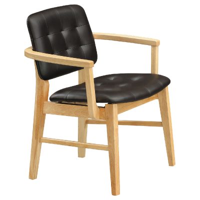 ☆DE德一家具☆布朗尼本色扶手餐椅 HT25-804-3
