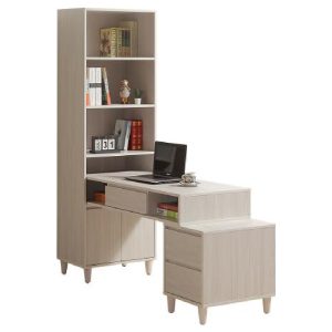 ☆DE德一家具☆水漾L型書桌書櫃組 YX26-948-436