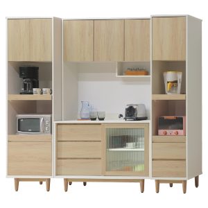 ☆DE德一家具☆秋楓+白電器櫃/餐櫃 YX26-973-40~672