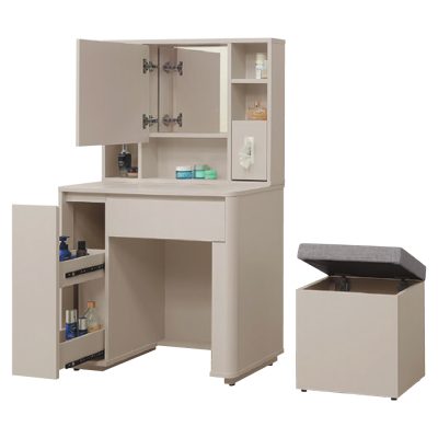 ☆DE德一家具☆奶油風化妝台 YX26-803-14