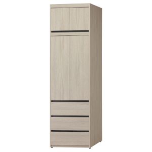 ☆DE德一家具☆奶茶2.7x7衣櫃+被櫃 YX26-807-934+9342