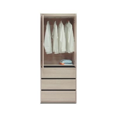 ☆DE德一家具☆奶茶2.7x7衣櫃 YX26-807-934