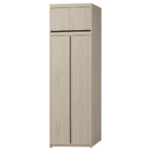 ☆DE德一家具☆奶茶2.7尺雙吊衣櫃+被櫃 YX26-807-9341+9342