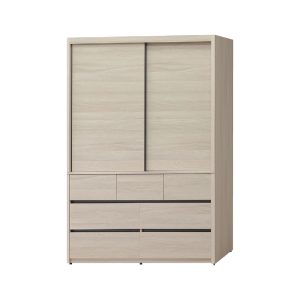 ☆DE德一家具☆奶茶5x7衣櫃 YX26-807-938