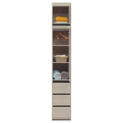 ☆DE德一家具☆奶茶1.3x7衣櫃+被櫃 YX26-807-940+9402