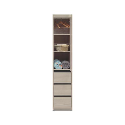☆DE德一家具☆奶茶1.3x7衣櫃 YX26-807-940
