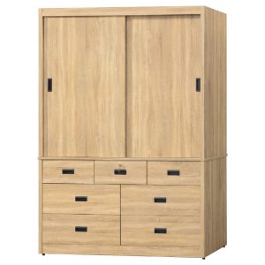 ☆DE德一家具☆圓滿雙拉門衣櫃 YX26-884-476/577