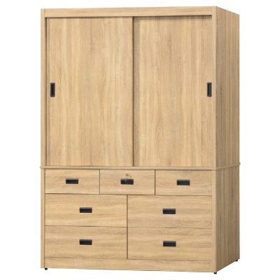 ☆DE德一家具☆圓滿雙拉門衣櫃 YX26-884-476／577