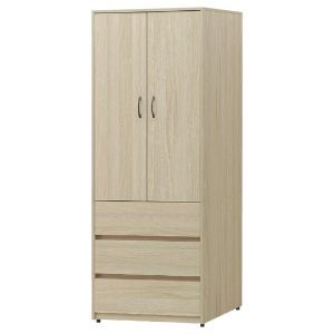 ☆DE德一家具☆布魯白橡3x7尺衣櫥 YX26-886-983