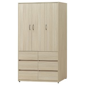 ☆DE德一家具☆布魯白橡衣櫥 YX26-886-983~984