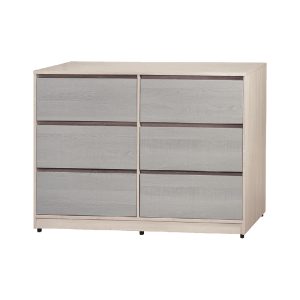 ☆DE德一家具☆馬卡龍灰4尺六斗櫃 YX26-892-453