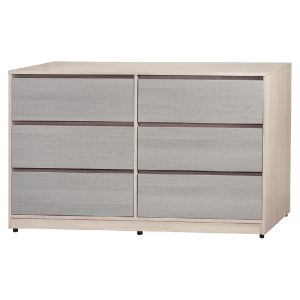 ☆DE德一家具☆馬卡龍灰5尺六斗櫃 YX26-892-553