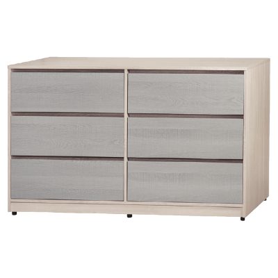 ☆DE德一家具☆馬卡龍灰5尺六斗櫃 YX26-892-553