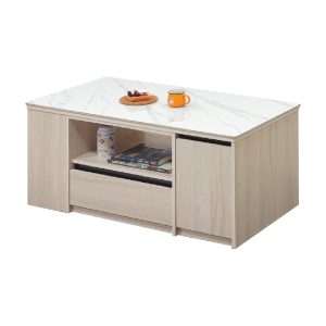 ☆DE德一家具☆奶茶4尺岩板大茶几 YX26-926-960