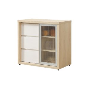 ☆DE德一家具☆艾姆特2.7尺鋁門餐櫃下座 YX26-971-784