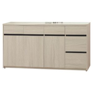 ☆DE德一家具☆奶茶5.3尺岩板餐櫃下座 YX26-976-904