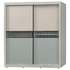 ☆DE德一家具☆柔逸靜推門6x7衣櫥 CY26-1-171067