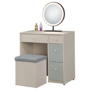 ☆DE德一家具☆柔逸靜智能三色燈化妝台 CY26-1-171104