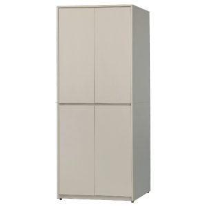 ☆DE德一家具☆柔逸靜四門3x7衣櫃 CY26-2-171237