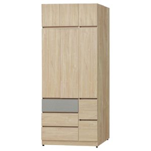 ☆DE德一家具☆唯芯4x7衣櫃+3尺被櫃+1.3尺被櫃 CY26-204-69347+69338+69328