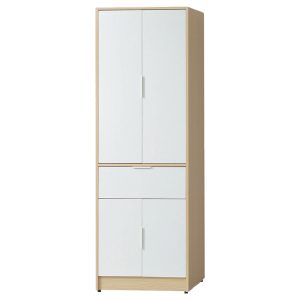 ☆DE德一家具☆原木雙色2.5尺直桶衣櫥四門一抽 CY26-217-46277